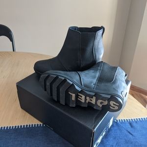 Sorel Joan of Artic Wedge II Chelsea-Black